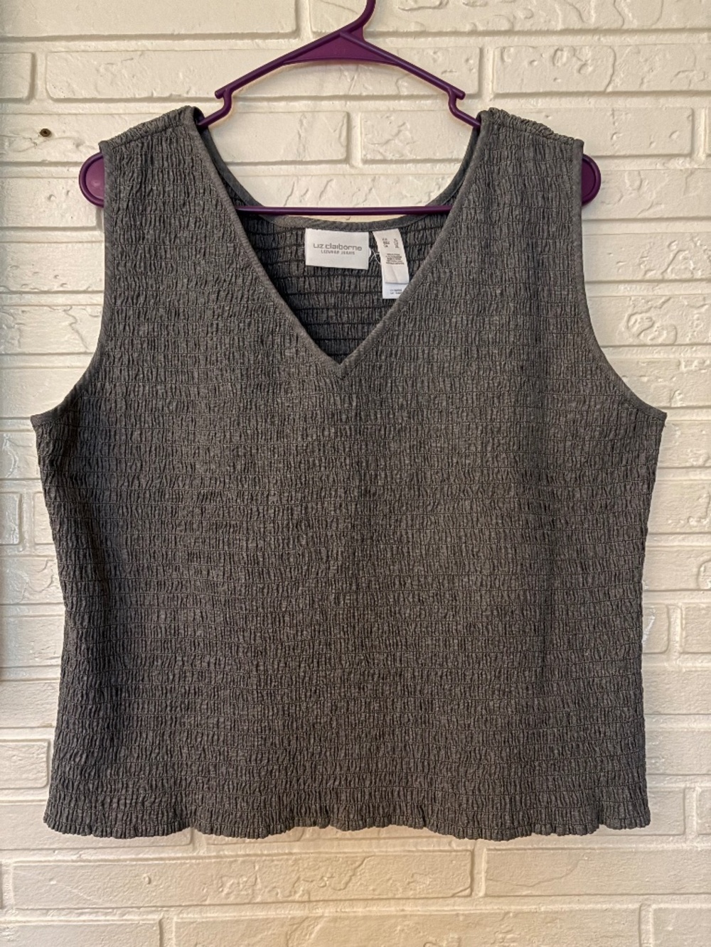 Liz Claiborne 100% Cotton Summer top